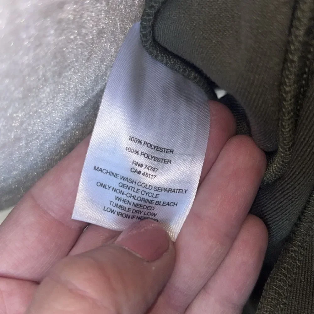 NWT Natural Reflections Fleece shacket